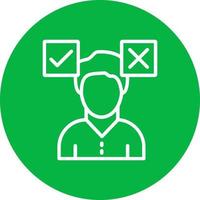 Decision Making Vector Icon