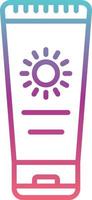 Sunblock Vector Icon