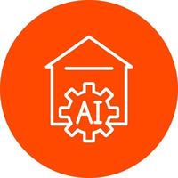 icono de vector de ai