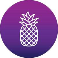 Pine Apple Vector Icon