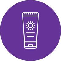 Sunblock Vector Icon