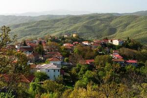 paisajes primaverales de las montañas de grecia foto