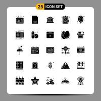 25 Creative Icons Modern Signs and Symbols of image workforce leaflet performance method money Editable Vector Design Elements