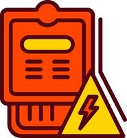 Electric Meter Vector Icon