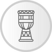 Djembe Vector Icon