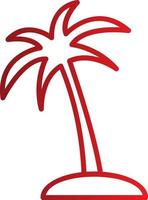 Palm Tree Vector Icon