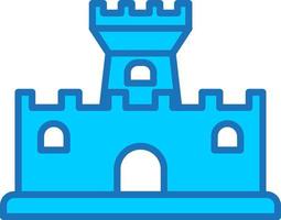 Sand Castle Vector Icon