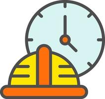 Working Hours Vector Icon