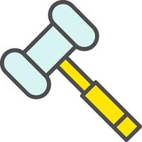 Hammer Vector Icon