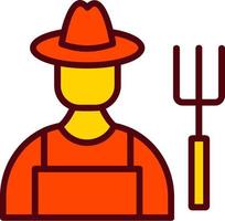 Farmer Vector Icon