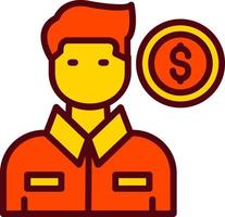 Cashier Vector Icon