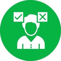 Decision Making Vector Icon