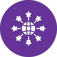 Global Network Vector Icon