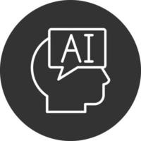 icono de vector de ai