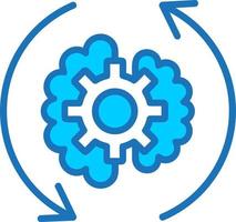 Brain Process  Vector Icon