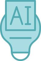 Artificial Intelligence Vector Icon