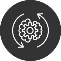 Brain Process  Vector Icon