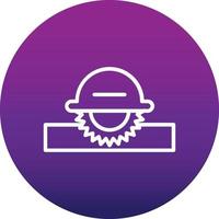 Circular Saw Vector Icon