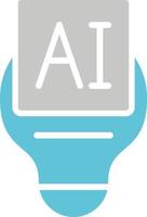 Artificial Intelligence Vector Icon