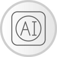 icono de vector de ai