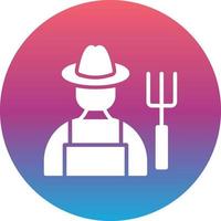 Farmer Vector Icon