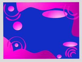 Abstract background with liquid color. Geometric background texture design, banner template with gradient color. vector