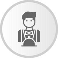 Waiter Vector Icon