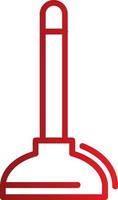 Plunger Vector Icon