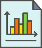 Bar Chart Vector Icon