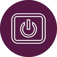 Power Button Vector Icon