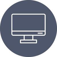 Monitor Vector Icon