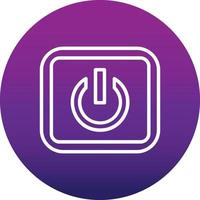 Power Button Vector Icon