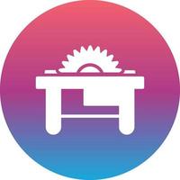 Table Saw Vector Icon