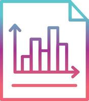 Bar Chart Vector Icon