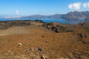 Landscapes of the Island of Santorini photo