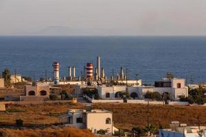 Landscapes of the Island of Santorini photo