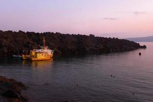 Landscapes of the Island of Santorini photo