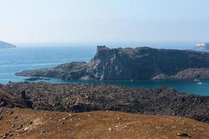 Landscapes of the Island of Santorini photo