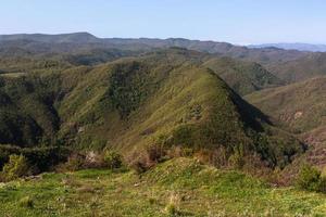 paisajes primaverales de las montañas de grecia foto