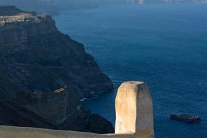 Landscapes of the Island of Santorini photo