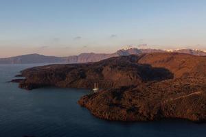 Landscapes of the Island of Santorini photo