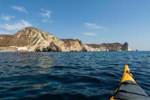 Landscapes of the Island of Santorini photo