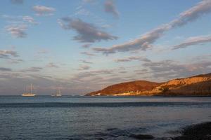 Landscapes of the Island of Santorini photo