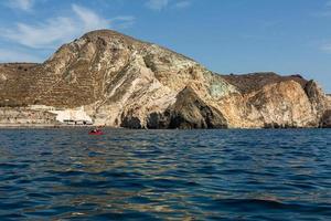 Landscapes of the Island of Santorini photo