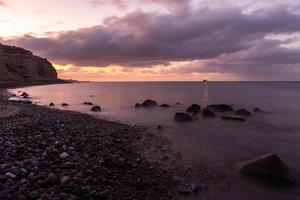 paisajes de la isla de santorini foto