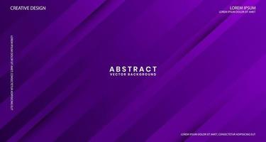 3D purple techno abstract background overlap layer on dark space with lines effect decoration. Graphic design element cutout style concept for banner, flyer, card, brochure cover, or landing page vector