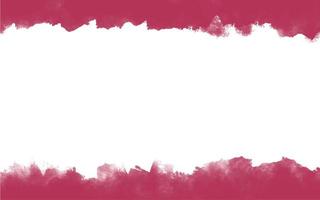 Magenta texture lines on a white background. Frame.Hand painted watercolor texture vector