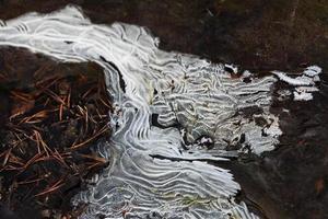 Ice Patterns on Thin Ice photo