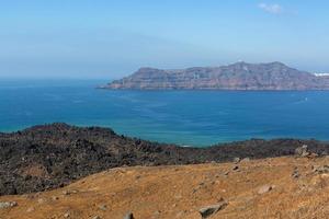 Landscapes of the Island of Santorini photo