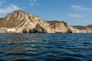 Landscapes of the Island of Santorini photo